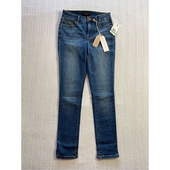 Sanctuary Junior 24 Womens Denim Faded Crop Jeans - Picture 5 of 7